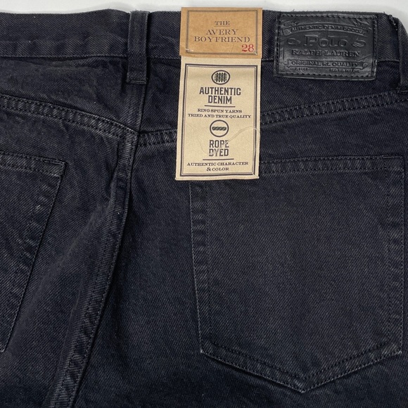 Polo Ralph Lauren Avery Boyfriend Aztec Beaded Jeans Sz 28 - Picture 7 of 10